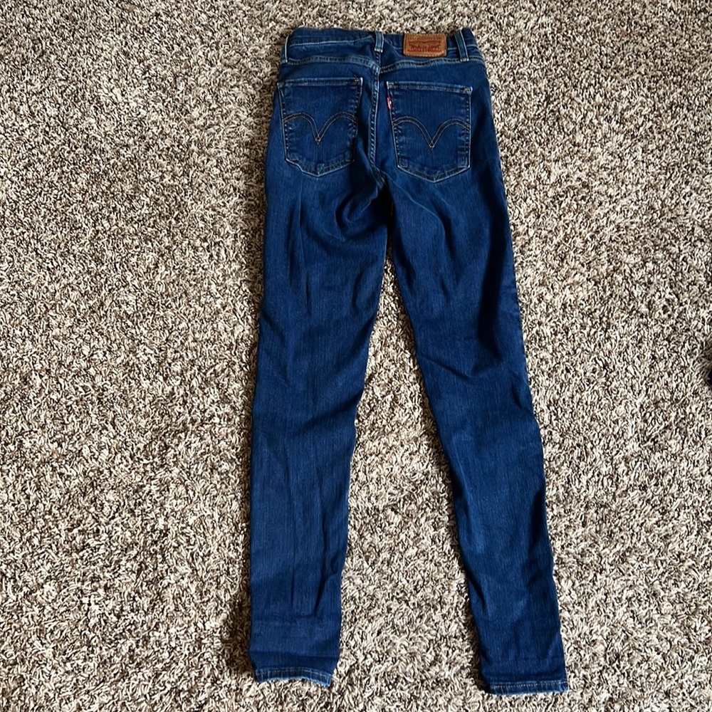 Levi’s Jeans Mile High Super Skinny Size 25 - Picture 3 of 7